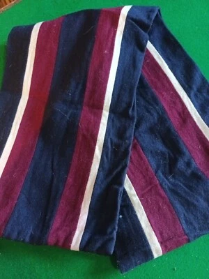 £11.20 • Buy Vintage College Style Wool Scarf  10  X 64 