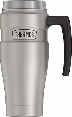 Stainless King Vacuum Insulated Stainless Steel Mug 16oz Matte Stainless Steel • $23.32