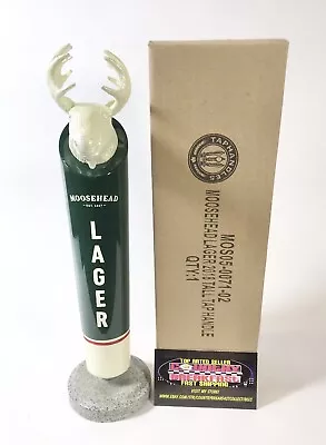 Moosehead Canadian Lager Moose Logo Beer Tap Handle 10.75” Tall Brand New In Box • $53.95