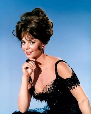 Natalie Wood Gorgeous Glamour Portrait Low Cut Dress The Great Race 8x10 Photo • £14.45