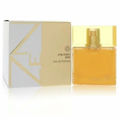 $76.95 • Buy Zen Perfume By Shiseido For Women Fragrance Eau De Parfum Spray 3.4 Oz EDP