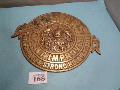 £35 • Buy Vintage Milners Safe Plaque Sign