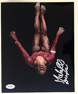 Gabby Douglas Signed 8x10 Photo USA Olympic Gold Medal  JSA Authentication • $79