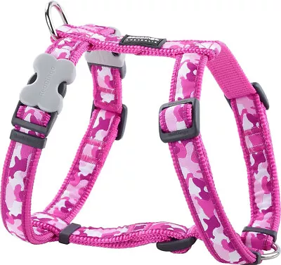 Red Dingo Pink Camouflage Dog Harness Medium 20mm Brand New With Tags Camo • £22.50