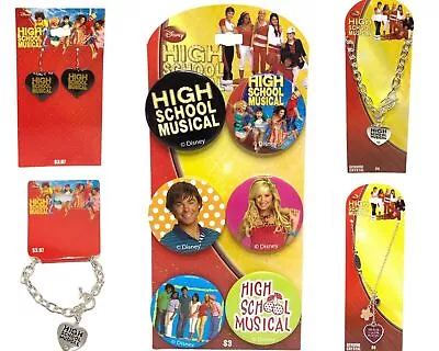 HIGH SCHOOL MUSICAL Fashion Jewelry DISNEY Pick Your Jewelry NEW Orig. Packaging • $2.99