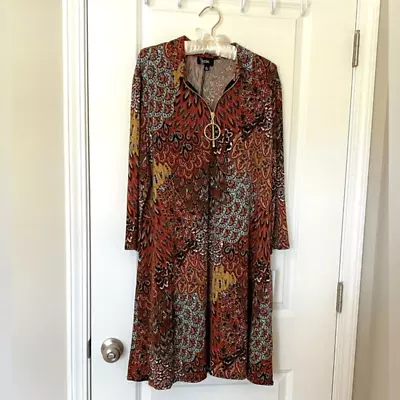 NWT MSK Peacock Dress • $20