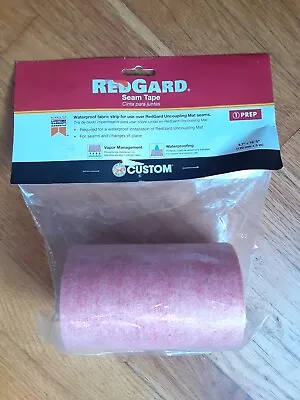 RedGard  Seam Tape 4.7 In X 16 Ft 5 In For Uncoupling Mat Underlayment Waterproo • $25