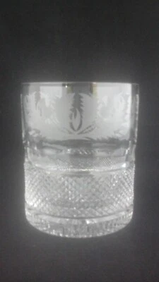 £100 • Buy Edinburgh Crystal Thistle Large Old Fashioned