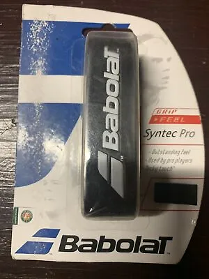 * NEW * Babolat Syntec Pro Grip Base Grip Tape Black Basic Black Feel Tacky NEW • $30