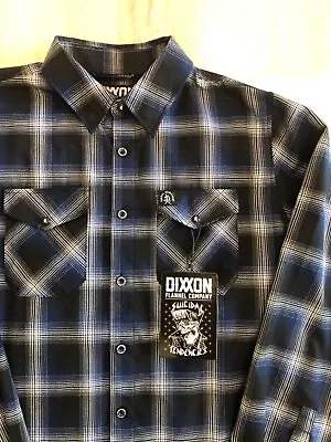 DIXXON Men's Suicidal Tendencies 2.0 Flannel - New - Size Large • $59.99