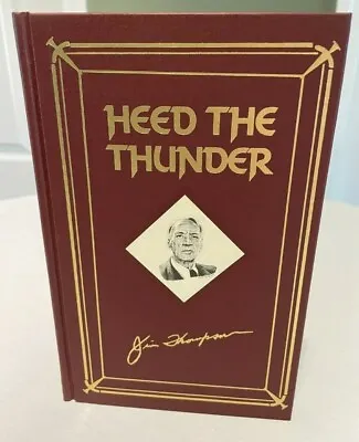 $59.99 • Buy Jim Thompson Signed LTD. ED. 📚Heed The Hunter 📚Armchair Detective Library 1991