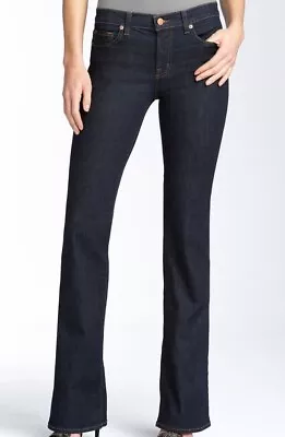J BRAND Dark Wash 818 Mid Rise Slim Bootcut Stretch Jeans Womens Size 31 • $80
