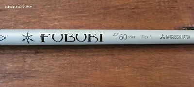 Mitsubishi Rayon Fubuki ZT60 Driver Shaft Stiff Graphite Callaway Adapter 44 3/8 • $35