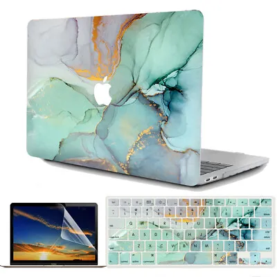 £4.79 • Buy 3in1 Marble Hard Case Cover Keyboard Skin For MacBook Air 11 13 14 15 16 #913