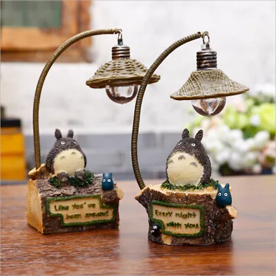 HOT Anime Figure My Neighbor Totoro Night Light Lamp Figure Kids Gift Decoration • $17.99