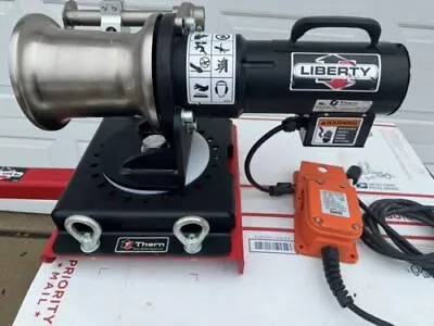 Thern Liberty 3CP1S-AFS Capstan Winch 1000lb 35-50 FPM • $2500