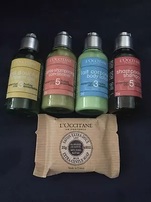 L'OCCITANE TRAVEL SET - Soap Bar Shower Gel Shampoo Conditioner Body Lotion  • $14.75