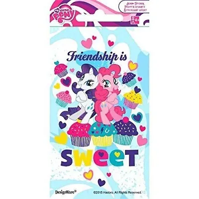 My Little Pony Friendship Is Magic Horse Birthday Party Favor Jumbo Sticker Gift • $2.69