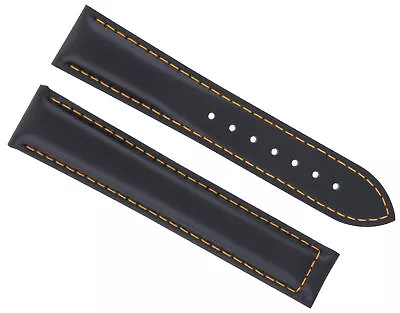 20mm Leather Strap Watch Band Deployment Clasp For Maurice Lacroix Black Os • $24.95