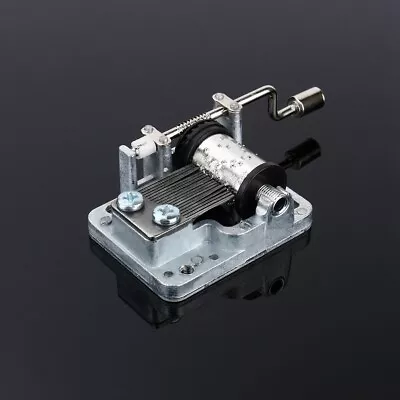 Hand Crank Music Box 18 Note Hand Cranked Mechanism DIY Music Box Gift • £5.45