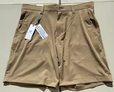 NWT's Men's Southern Tide Brrrdie Gulf Shorts 8  Inseam Khaki Size 34 $99.50 • $33.99