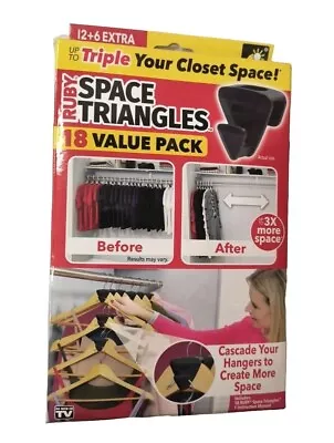  BRAND NEW  Ruby Space Triangles AS-SEEN-ON-TV 18 Value Pack  • $12.95