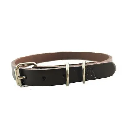 Dog Collar In Brown 20mm • $34