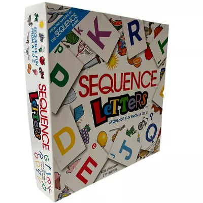 Sequence Letters Fun From A To Z Great Learning Game For Kids Very Nice 2009 • $10.41