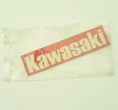 Vintage Kawasaki Motorcycles Australia Advertising Retail Shop Promo Sticker • $6.80