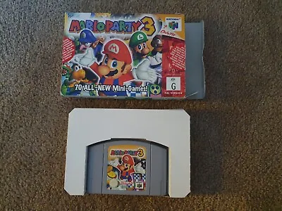 Mario Party 3 Nintendo 64 N64 Comes With Original Box • $430