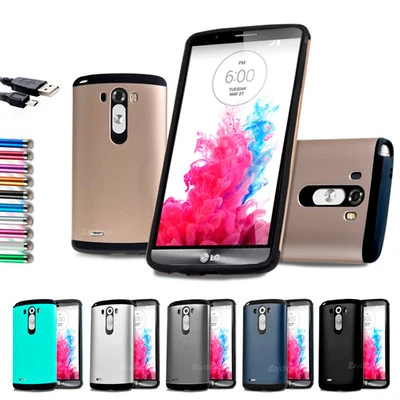 $10.95 • Buy Armor ShockProof Tough Strong Case Cover For LG G3 G4 G5