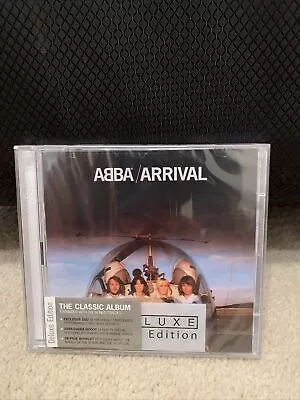 Abba Arrival CD/DVD Deluxe Edition Jewel Case  SEALED . SLIGHT CRACK IN CASE • £34.99