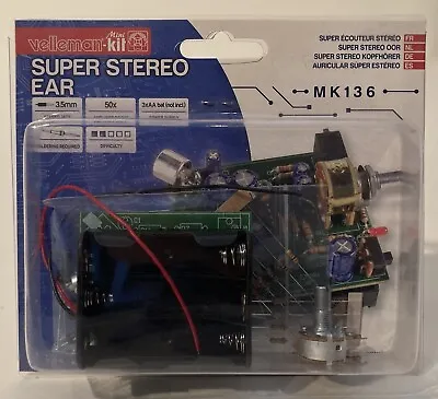 Velleman Mini Kit - Super Stereo Ear - Soldering Kit • $24.99