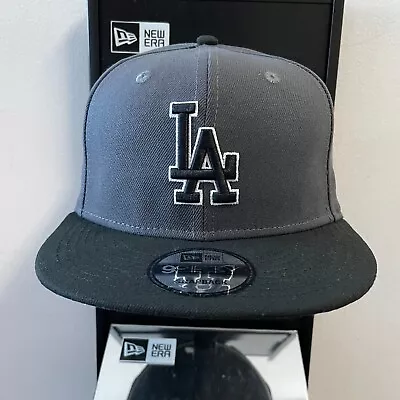 MLB - Los Angeles Dodgers 9FIFTY Adjustable Snap-Back New Era Cap - Dark Gray • $32.40