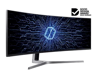 Samsung 49  CHG90 Super Ultra-wide Curved QLED Monitor  RRP $1499 • $999