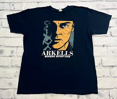 Arkells Shirt Adult XL Black The Morning Report Canadian Rock Band Music Tour • $17.99