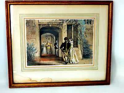 Newcomb-Macklin Original Vintage Wood Frame:17.8 X14.5 X 0.5  Print Art Picture • $320