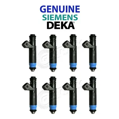 GENUINE SIEMENS DEKA 80LB 835CC FUEL INJECTORS EV1 FI114992 [Qty 8] • $415.84