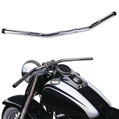 1  Drag Bar Handlebars Z Bars For Harley Sportster XL 883 1200 Custom Cafe Racer • $37.95