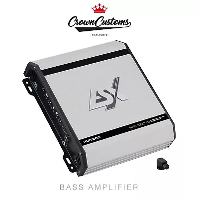 2000 Watt Max Bass Amplifer Esx Hxe1000.1d Subwoofer Power Amp Car Audio Sale • £125