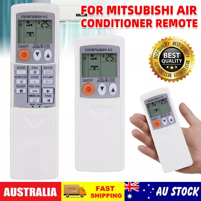$14.85 • Buy For Mitsubishi Air Conditioner Remote Control MSZ-GA50VA MSZ-GA60VA Replacements