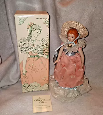 1988 Avon Fashion Of American Times Collection  Southern Belle  Porcelain Doll • $6