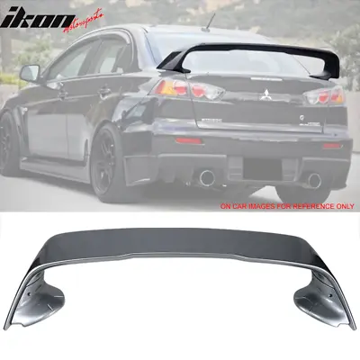 Fits 08-17 Mitsubishi Lancer Evolution X EVO Style Trunk Spoiler Wing #U17 Gray • $249.99