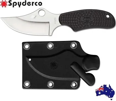 Spyderco Ark Always Ready Knife - Fixed Blade Neck Knife H1 Stainless Steel! • $210