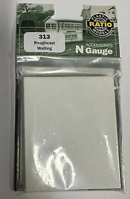 313 - Roughcast Walling (N Gauge) Model Kit • £3.99