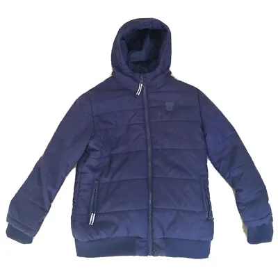 Boys Navy Blue Padded Coat/Jacket UCLA 12-14 Years • £5.99