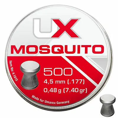 £8.39 • Buy Umarex Mosquito .177 Air Rifle Pistol Airgun Pellets Flathead Target Shooting