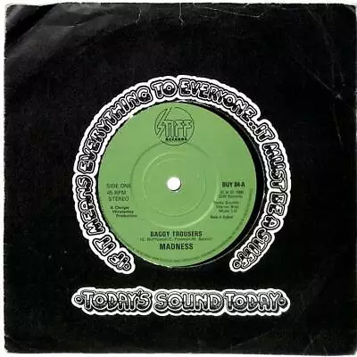 £7.49 • Buy Madness Baggy Trousers UK 7  Vinyl Record Single 1980 BUY84 Stiff 45 VG