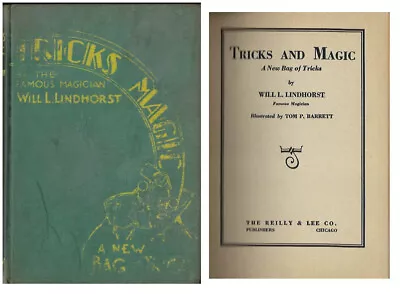 Tricks And Magic A New Bag Of Tricks-Will Lindhorst-Thurston Asst.-1934-21Af • $7.49