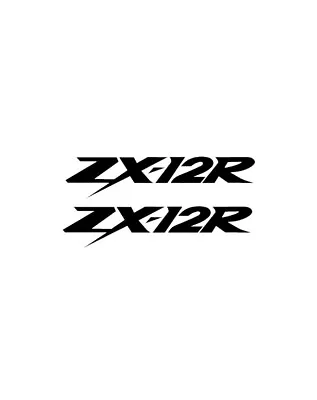 2 X Tank Fairing Decals Stickers  Compatible With Kawasaki ZX12R Ninja • £2.49
